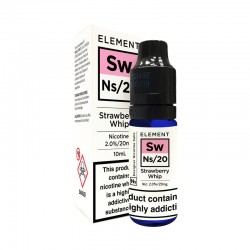 Strawberry Whip e-liquid 10ml - Element NS20 | NS10 Nic Salt
