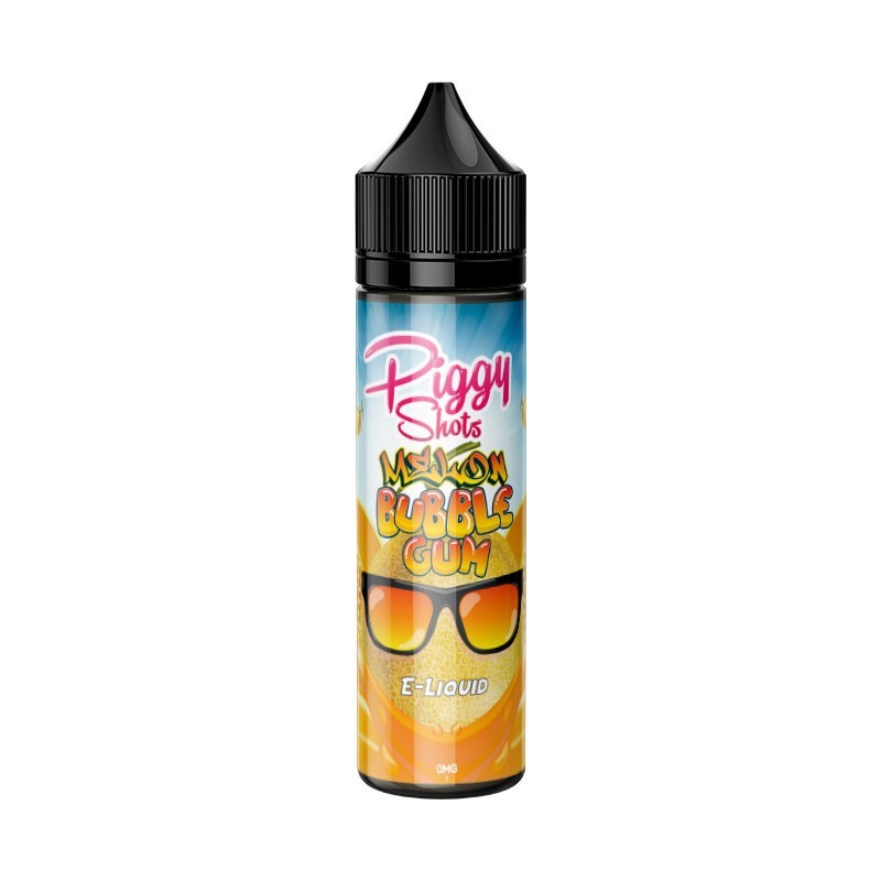 Melon Bubble Gum 40ml short fill by Piggy Shots e-liquid