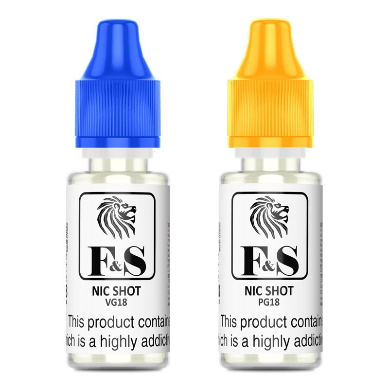 Nicotine Shots 18mg - F&S