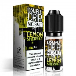 Lemon Sherbet e-liquid 10ml - Double Drip Nic Salt