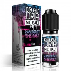 Raspberry Sherbet e-liquid 10ml - Double Drip Nic Salt