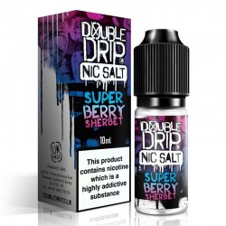 Super Berry Sherbet e-liquid 10ml - Double Drip Nic Salt