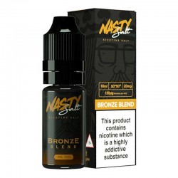 Bronze Blend e-liquid 10ml - Nasty Juice Nic Salt