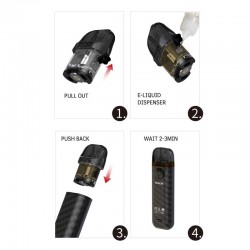 Smok Novo 4 vape kit filling