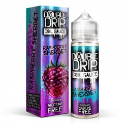 Raspberry Sherbet e-liquid 50ml short fill - Double Drip