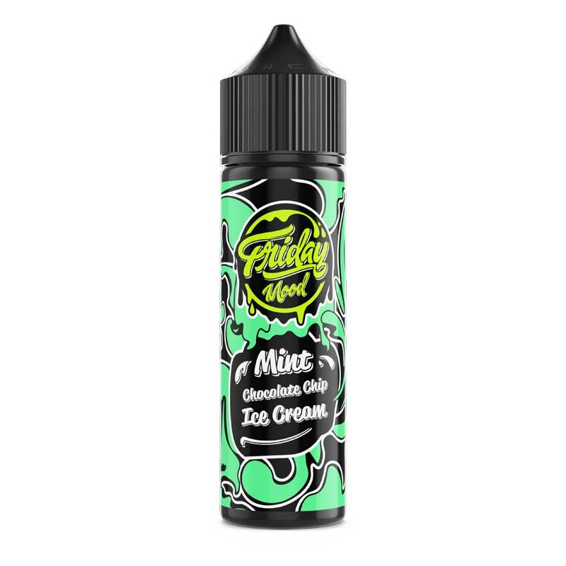 Mint Chocolate Chip Ice Cream e-liquid 40ml short fill - Friday Mood