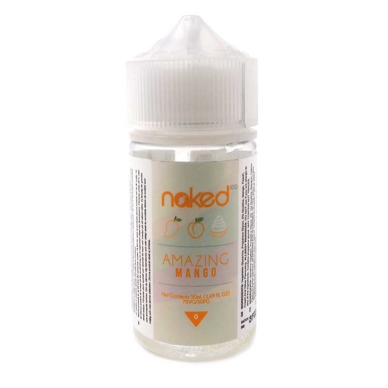 Amazing Mango e-liquid 50ml short fill - Naked 100