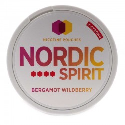 Nordic Spirit nicotine pouches - Bergamot Wildberry