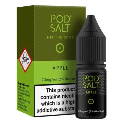 Apple e-liquid 10ml - Pod Salt Nic Salt