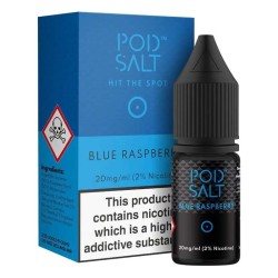 Blue Raspberry e-liquid 10ml - Pod Salt Nic Salt