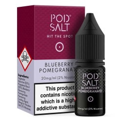 Blueberry Pomegranate e-liquid 10ml - Pod Salt Nic Salt
