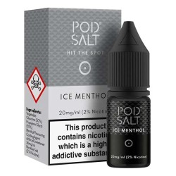 Ice Menthol e-liquid 10ml - Pod Salt Nic Salt