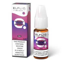 Blueberry Sour Raspberry e-liquid 10ml - Elf Bar Elfliq Nic Salt