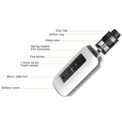 Aspire Skystar Revvo vape kit components