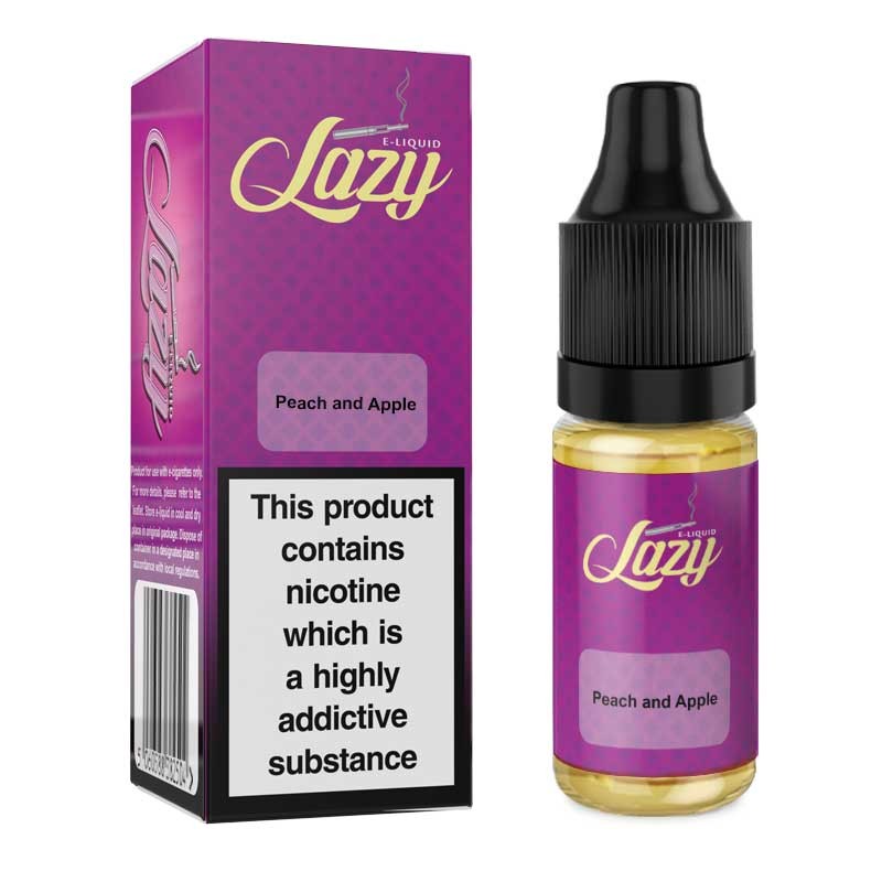 Peach and Apple e-liquid 10ml - LAZY