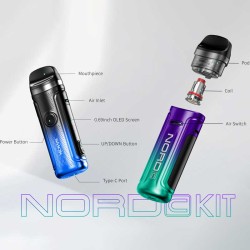 Smok Nord C vape kit components