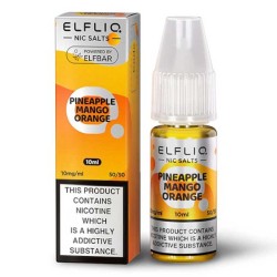 Pineapple Mango Orange e-liquid 10ml - Elf Bar Elfliq Nic Salt