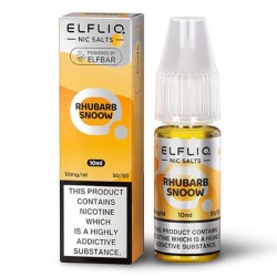 Rhubarb Snoow e-liquid 10ml - Elf Bar Elfliq Nic Salt