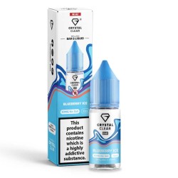Blueberry Ice e-liquid 10ml - Crystal Clear Bar Nic Salt