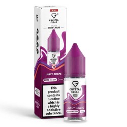 Juicy Grape e-liquid 10ml - Crystal Clear Bar Nic Salt