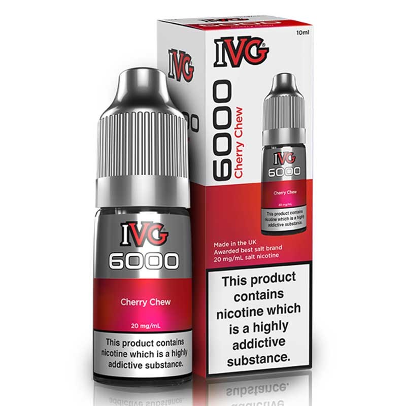 Cherry Chew e-liquid 10ml - IVG 6000 Nic Salt