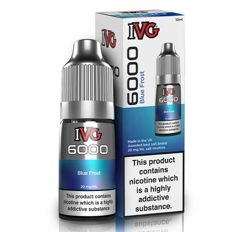 Blue Frost e-liquid 10ml - IVG 6000 Nic Salt