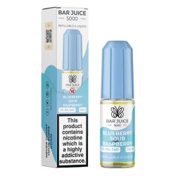 Blueberry Sour Raspberry e-liquid 10ml - Bar Juice 5000 Nic Salt