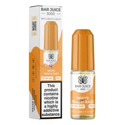 White Peach Razz e-liquid 10ml - Bar Juice 5000 Nic Salt