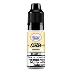 Vanilla Tart e-liquid 10ml - Dinner Lady Nic Salt