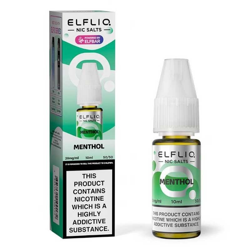 Menthol e-liquid 10ml - Elf Bar Elfliq Nic Salt