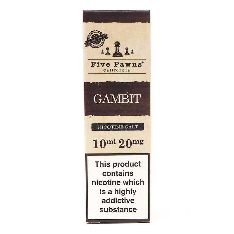 Gambit e-liquid 10ml - Five Pawns Nic Salt