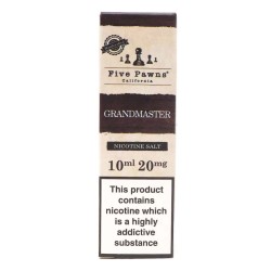 Grandmaster e-liquid 10ml - Five Pawns Nic Salt